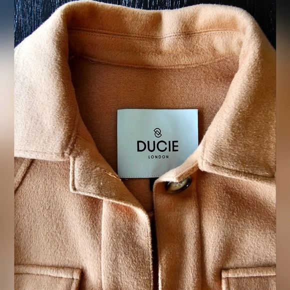 Ducie London Belted Jacket Size Medium - Picture 4 of 5